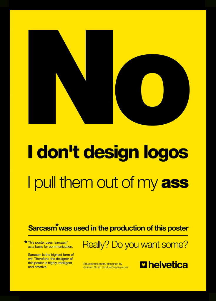no i dont design logos