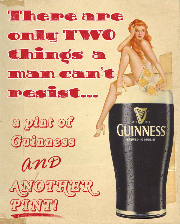 Guinness Beer-vs-women-age-old-dilemma