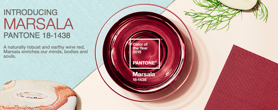 Marsala Pantone Color of the Year 2015